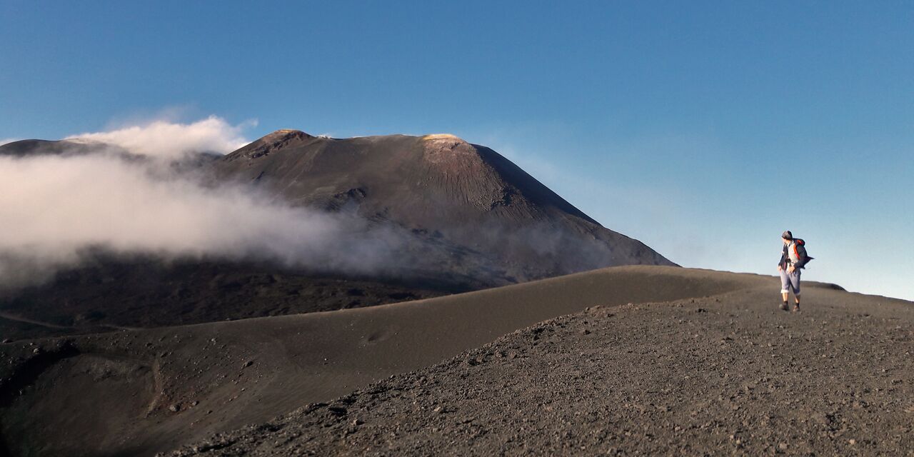 Hiking on Etna