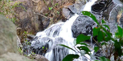 La catarata en invierno