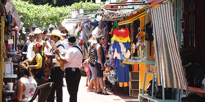 Viva Mexico sur Olvera Street