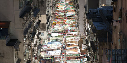 El mercadillo nocturno de Temple Street