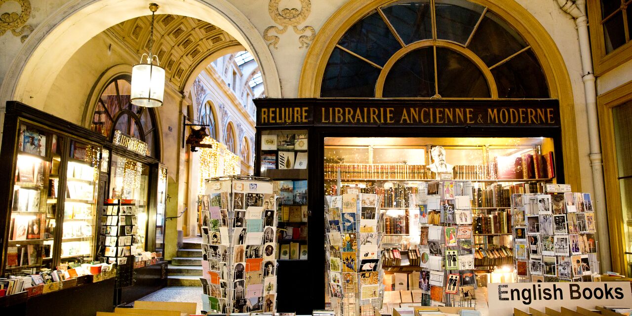 De compras en la Galerie Vivienne