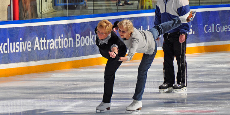 The skating rink