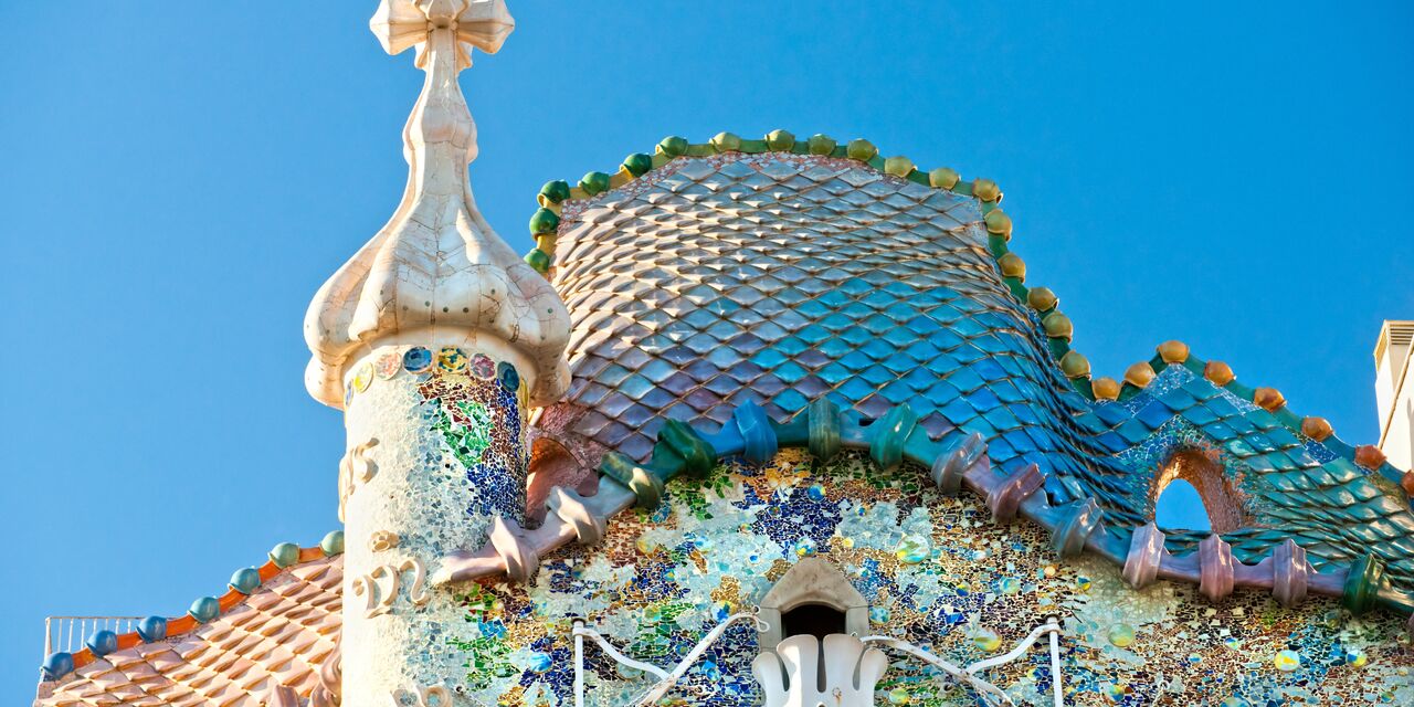 La azotea inigualable de la Casa Batlló