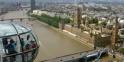 Uitzicht vanuit London Eye