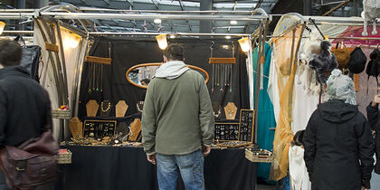 Vintage-design in Spitalfields Market