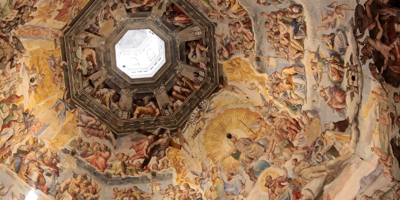 Plafond van Il Duomo