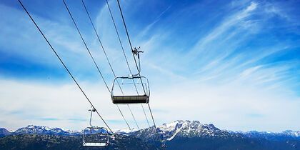 La vista de Blackcomb