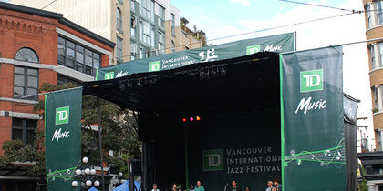 Le festival international de jazz de Vancouver