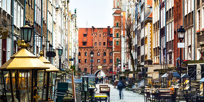 The romantic Mariacka Street