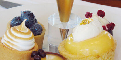 Scrumptious brunch dessert at Al Qasr