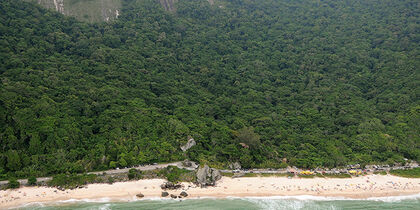 Grumari Beach: surrounded by nature