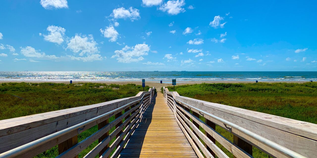 L'île de Galveston dans le Grand Houston