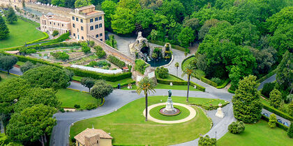 Los jardines vaticanos