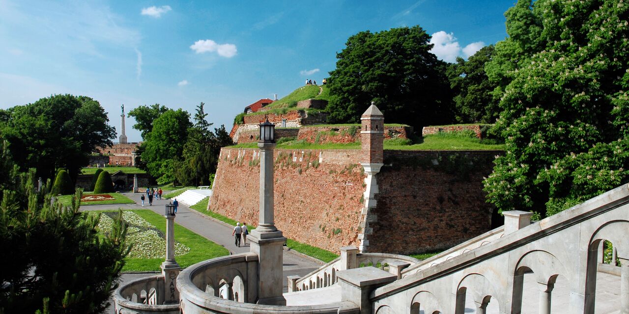 La Fortezza di Belgrado nel Parco di Kalemegdan