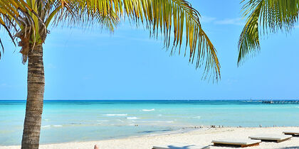 Magnifiques plages d'Isla Mujeres