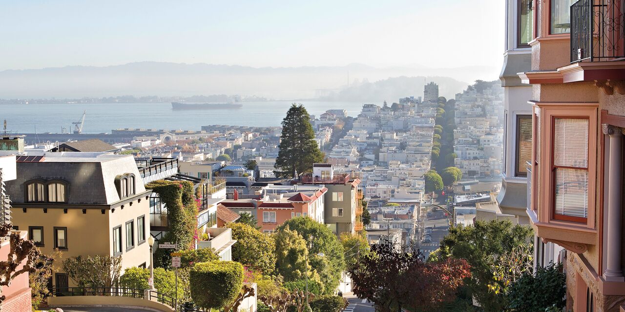 San Francisco est une ville bâtie sur des collines