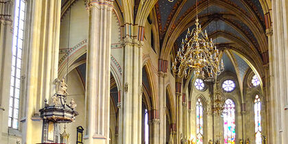 The pulpit of the Zagreb cathedral