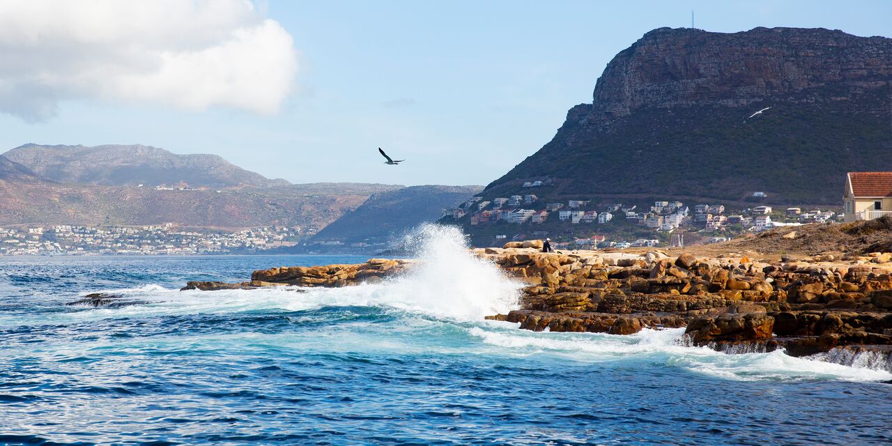 Le littoral accidenté de Kalk Bay