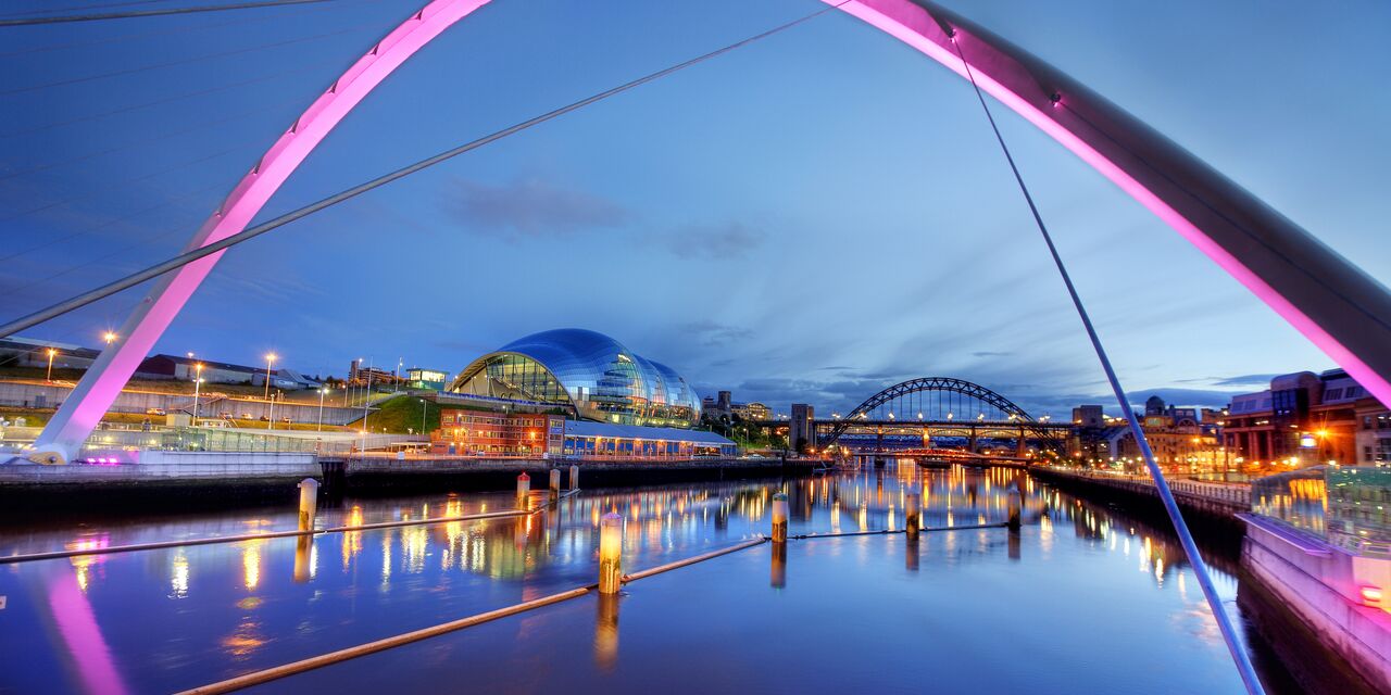 El puente del Milenio de Gateshead