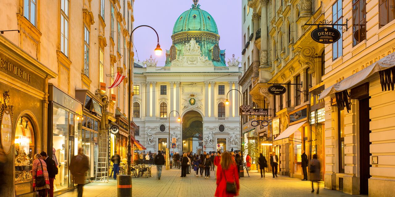 Charming shops in Vienna