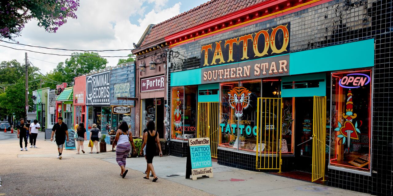 Shops in Little Five Points