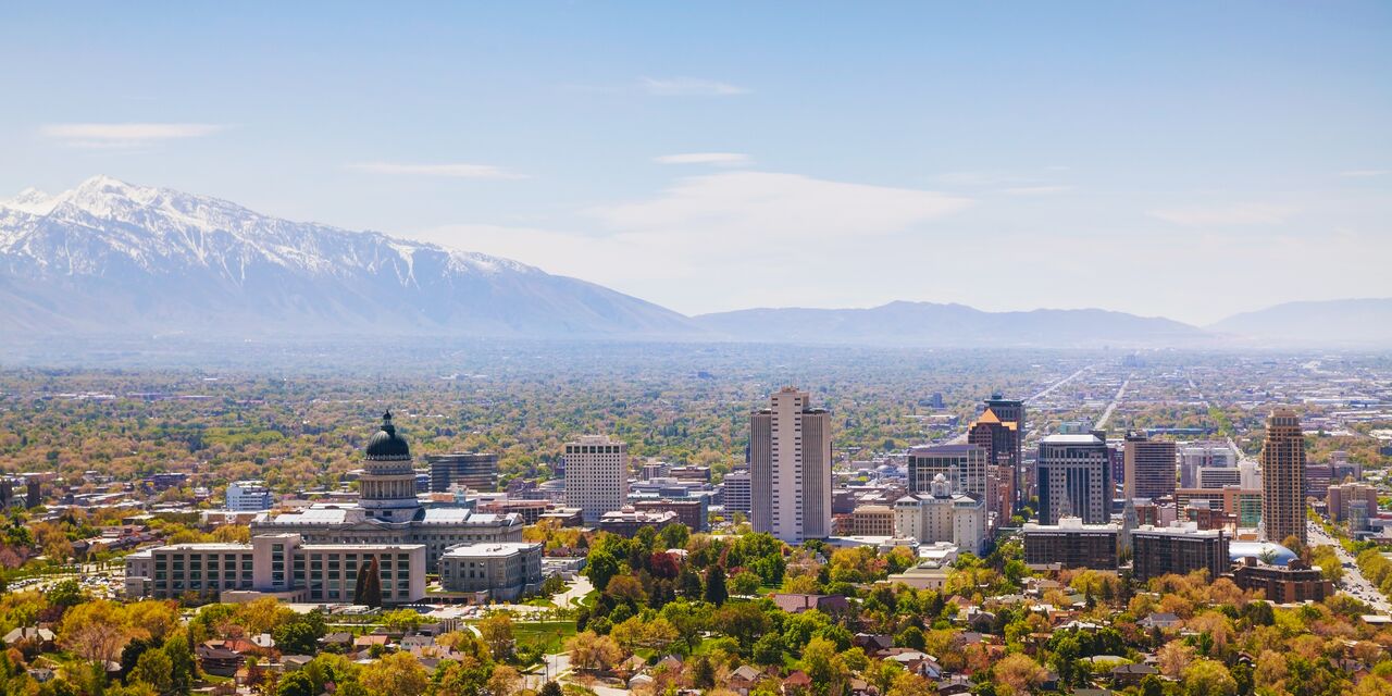 Salt Lake City ligt middenin de natuur