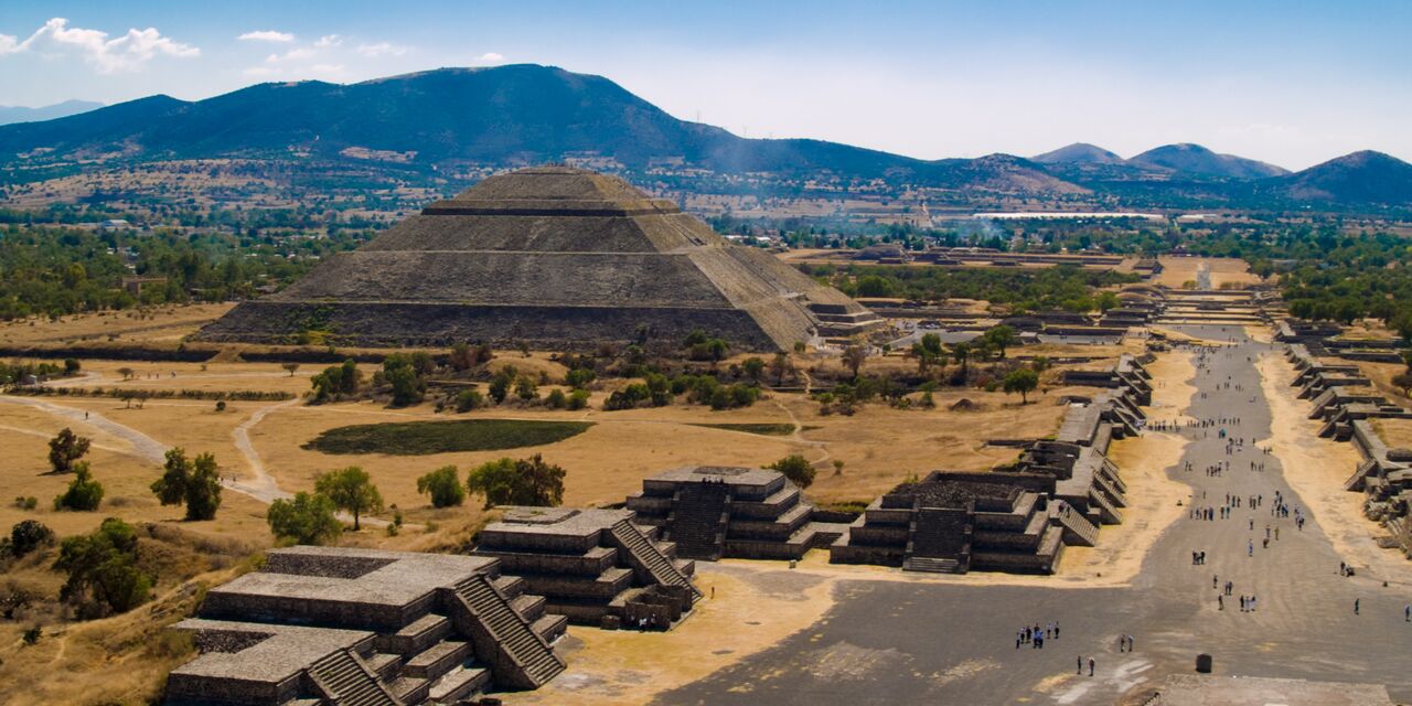 Las pirámides de Teotihuacán