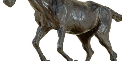 Sculpture of Edgar Degas