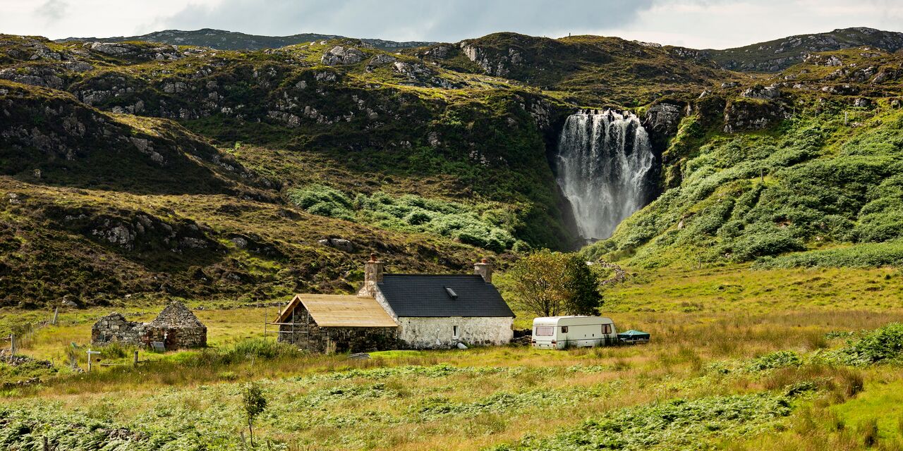 Cataratas de Clashnessie Falls