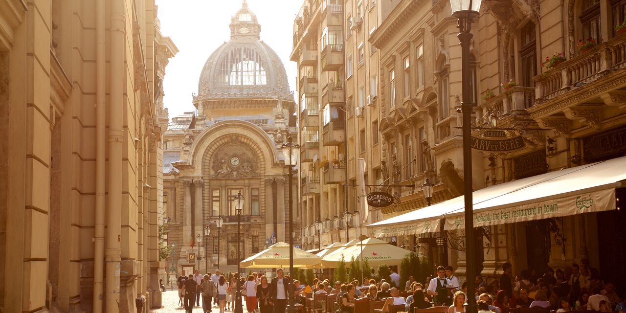 El atractivo centro urbano