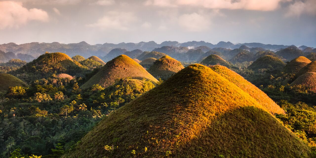 Las Colinas de Chocolate cerca de Bohol