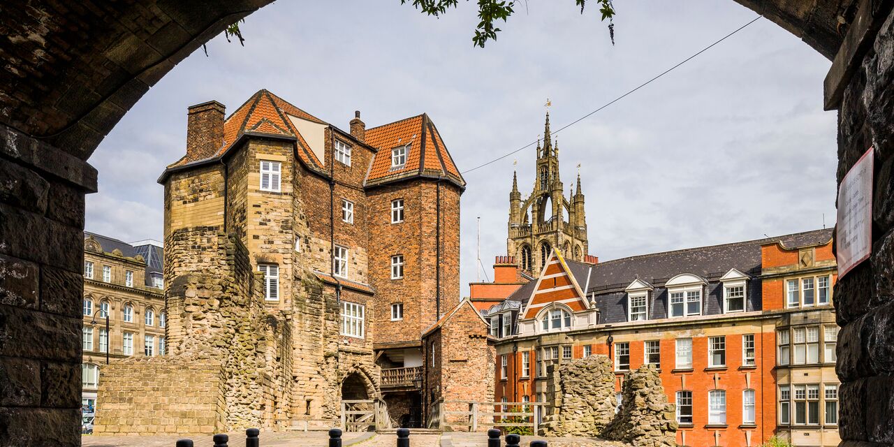 View of the old city centre