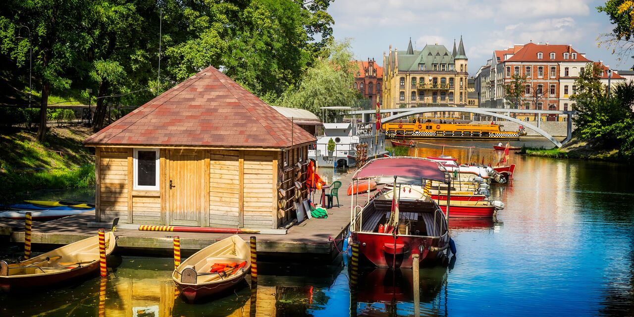 Boating in Wrocław