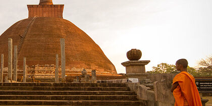 The former capital, Anuradhapura