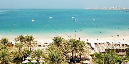 La plage de Jumeirah