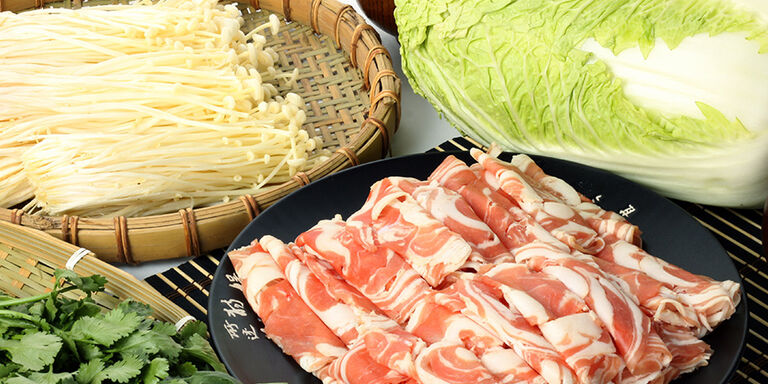 A blend of ingredients go into the hotpot