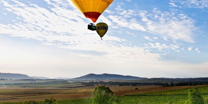 Reserve un vuelo sobre el valle