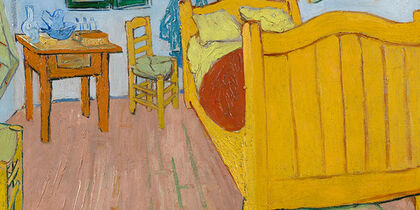 The bedroom by Van Gogh