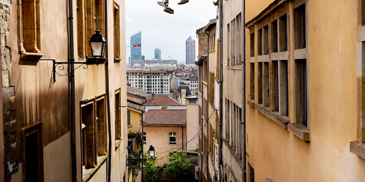 Lyon está repleta de tramos de escaleras y vistas