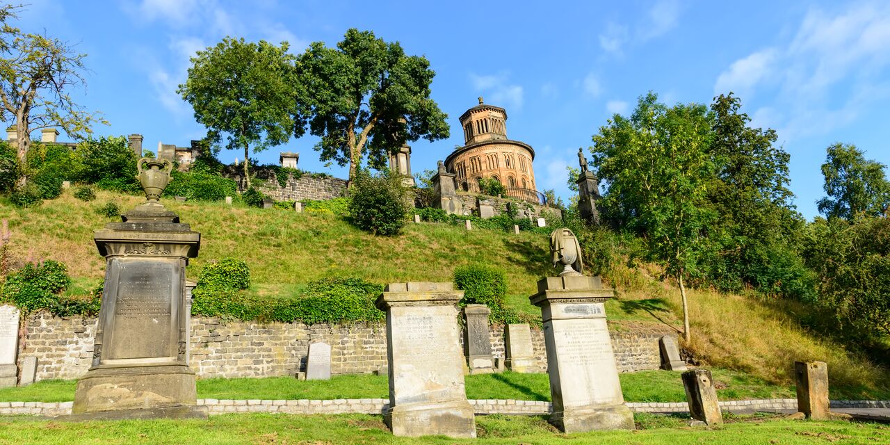 The Necropolis begraafplaats