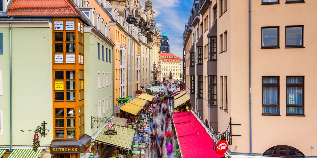 Dresden’s pleasing old town