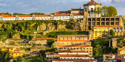 The monastery on Porto’s left bank