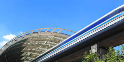 El tren levitante de Maglev