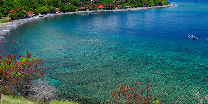 The bay at Amed