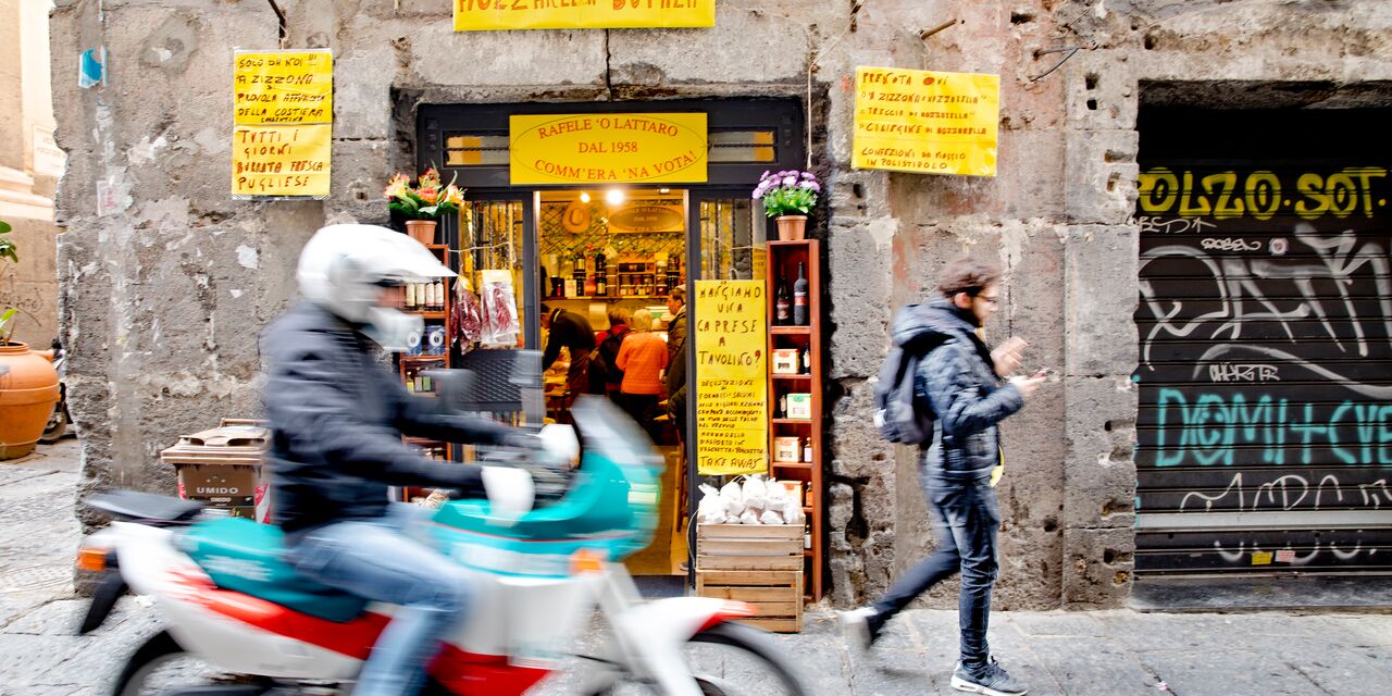 Il centro storico di Napoli