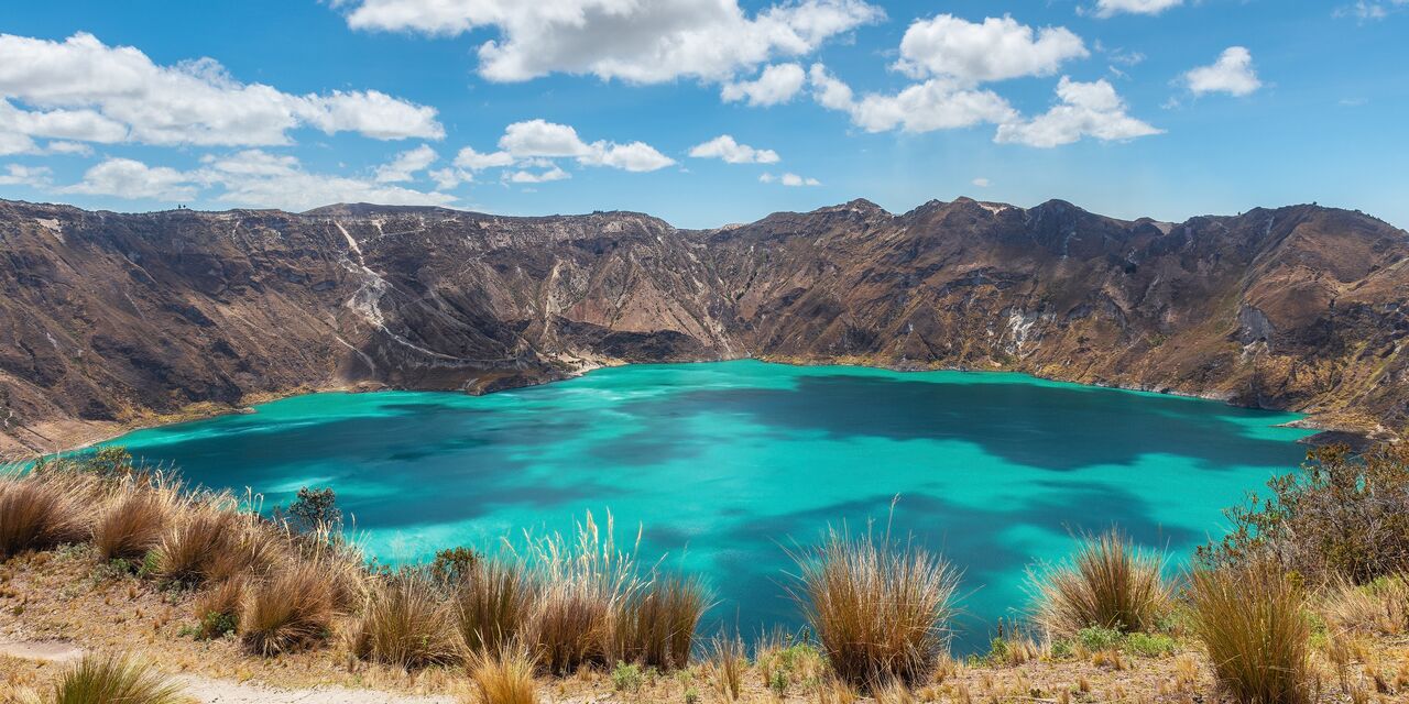 La laguna de Quilotoa