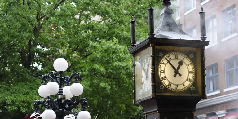 The Gastown steam clock