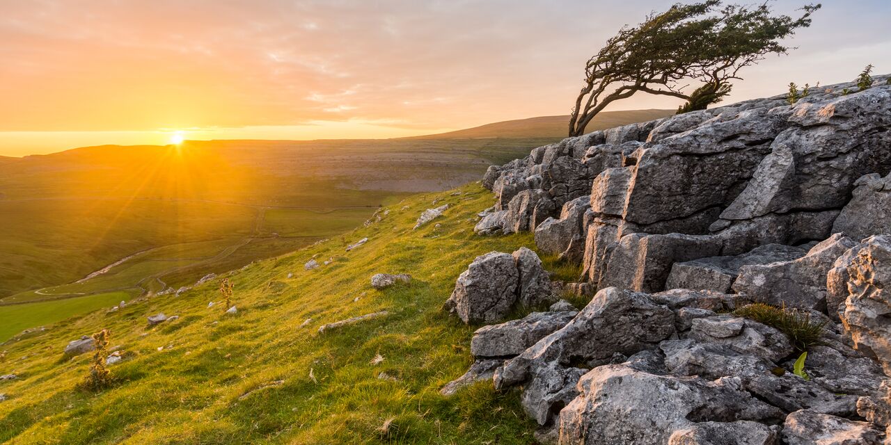 Sunrise in the Yorkshire Dales