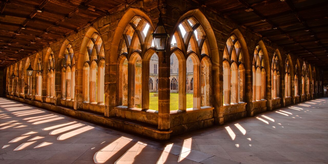 Claustro de la catedral de Durham