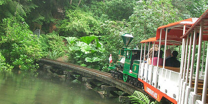 Le Train miniature du parc Stanley